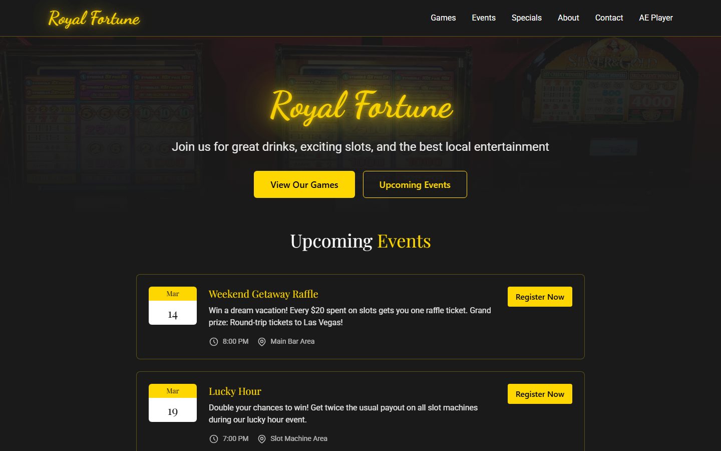Royal Fortune Casino screenshot