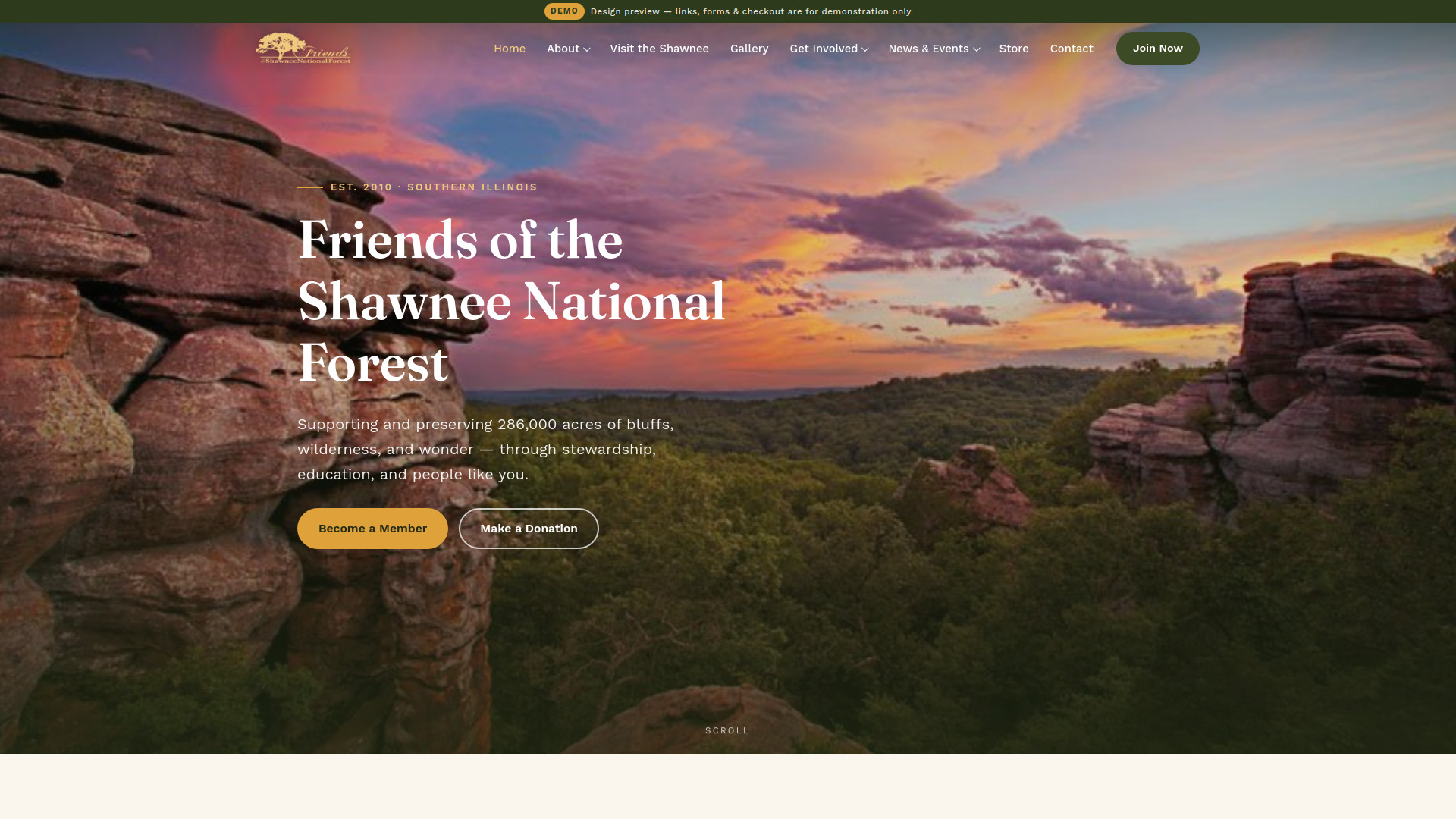 Friends of the Shawnee screenshot